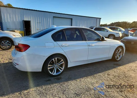 2016 BMW 328 I Sulev z USA, uszkodzony, nr VIN WBA8E9G57GNT44963